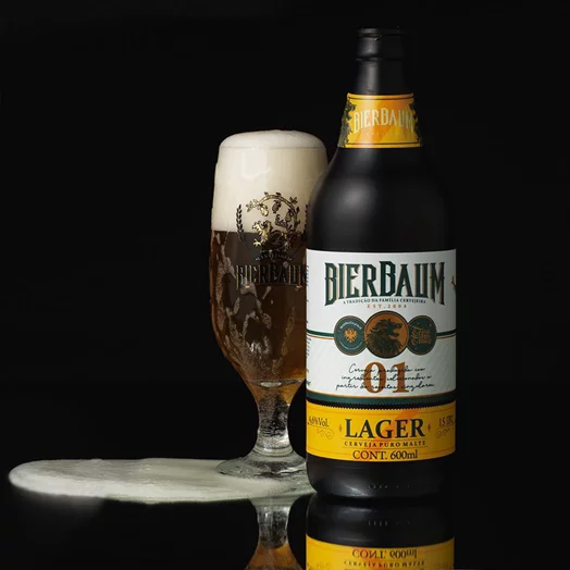 CERVEJA LAGER BIERBAUM | GARRAFA 600ML - Imagem 4