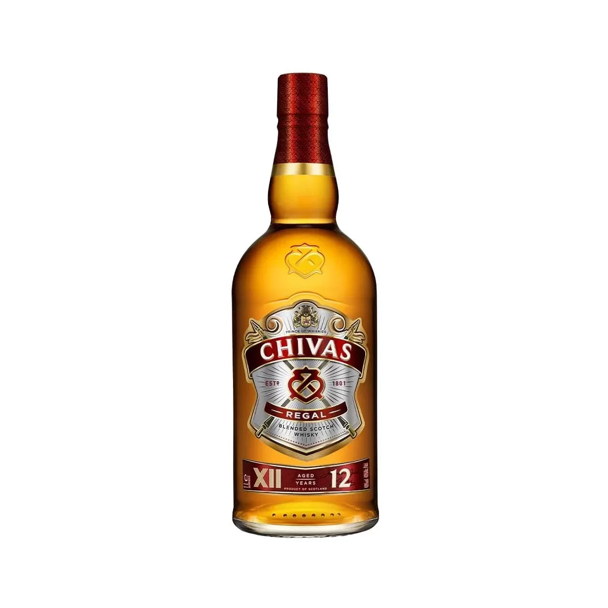 Whisky Blended Escocês Chivas Regal 12 anos 1L