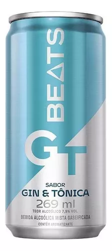 Pack Skol Beats Sabor Gin E Tônica Lata 269ml 8 Unidades - Imagem 3
