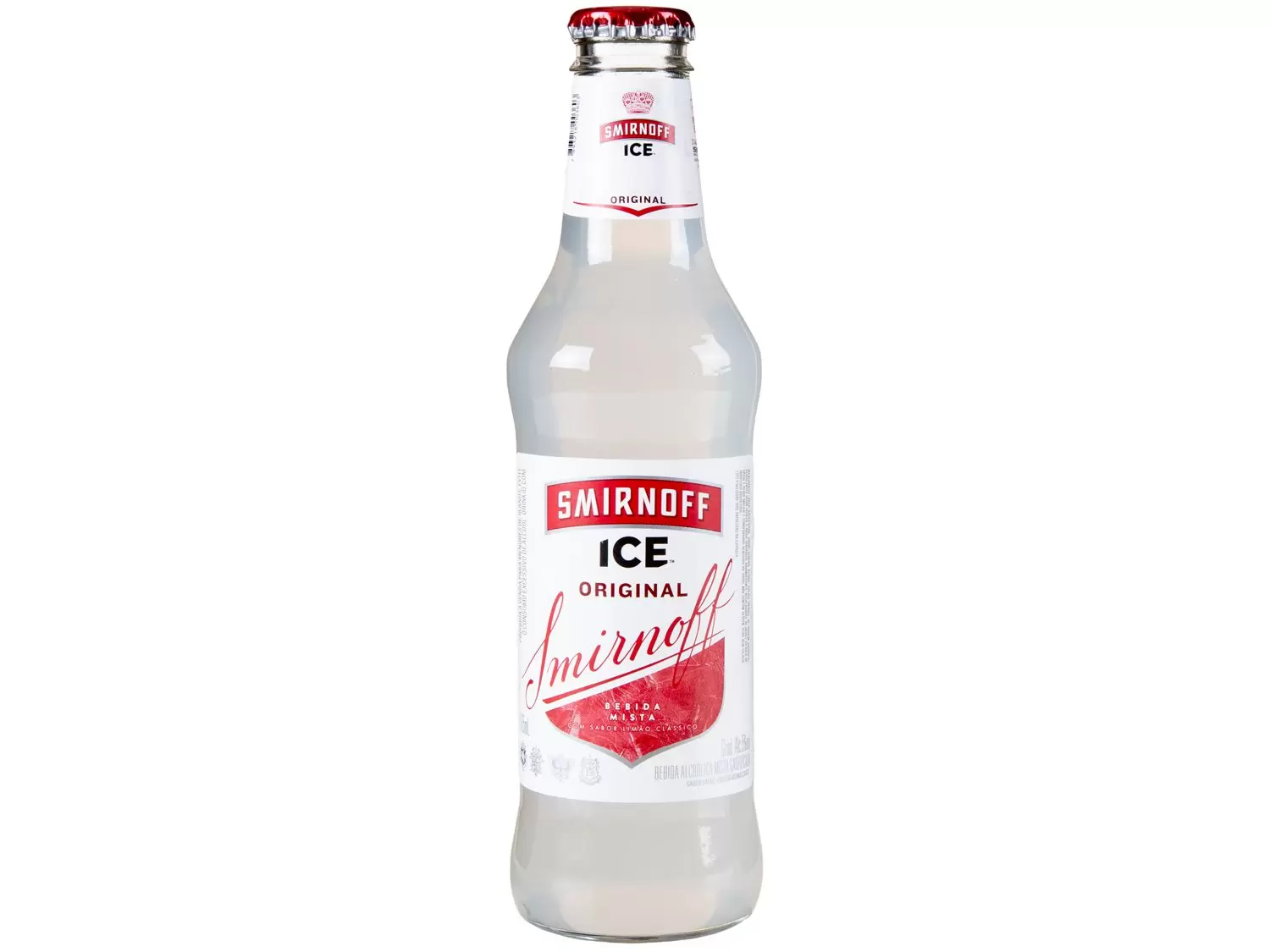 Bebida Mista Alcoólica Gaseificada Limão Clássico Smirnoff Ice Garrafa 275ml