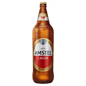 Cerveja litro Amstel Garrafa 1l